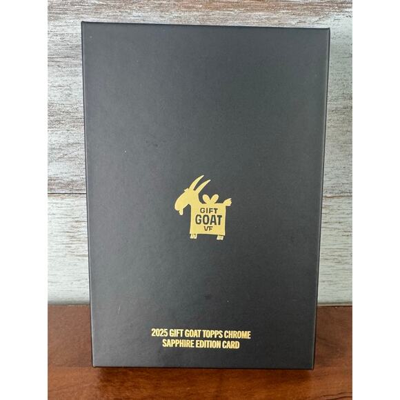 Sealed Veefriends Gift Goat Topps Chrome Sapphire Limited Edition Card /555 - Picture 3 of 4